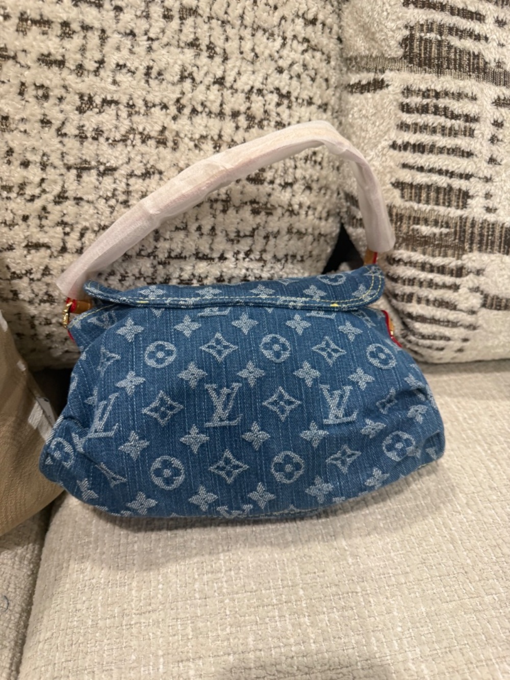 FASHION Bag, Very Soft Denim. - Picture 4 of 7